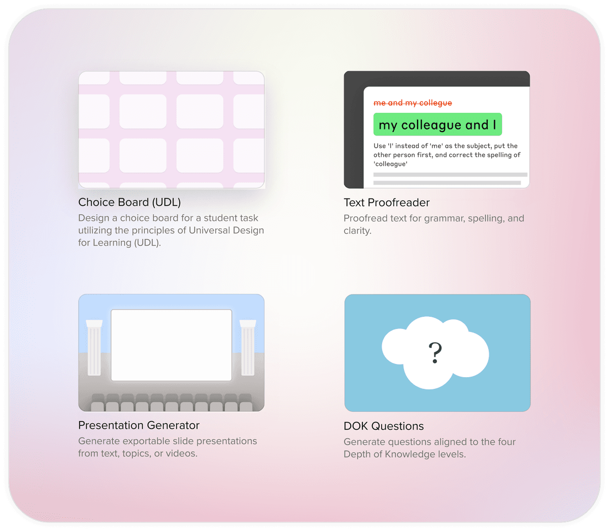A Broad, Curated Toolset illustration